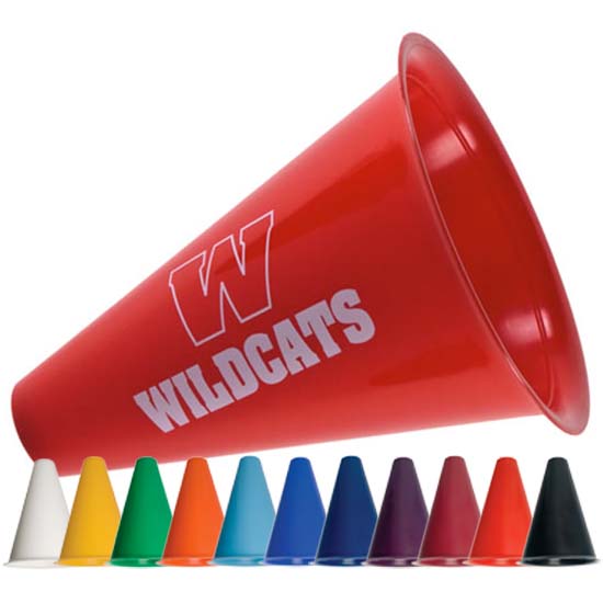 Will my ad message be clear on these custom megaphones?