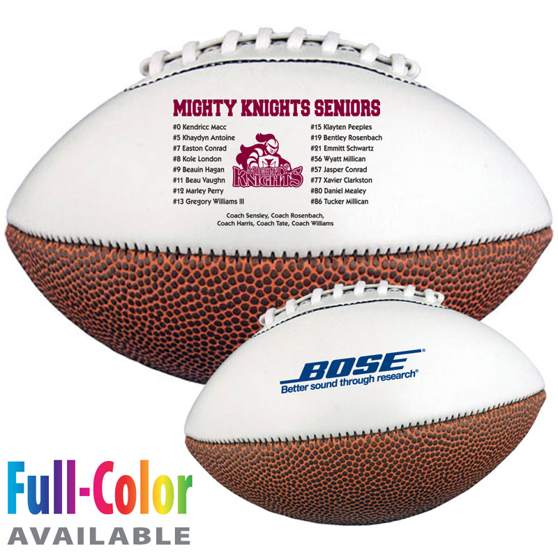 14 Signature Footballs (Full–Size) Questions & Answers