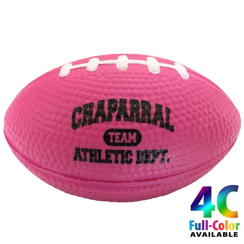 3 1/2 Stress Mini Footballs (Awareness Pink) Questions & Answers