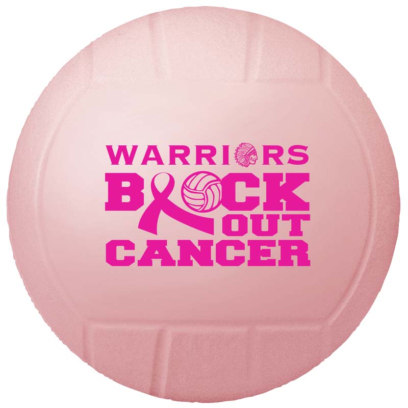 4 1/2 Vinyl Mini Volleyballs (Awareness Pink) Questions & Answers