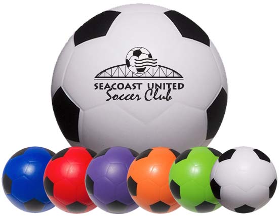 What material are the mini soccer balls made from?