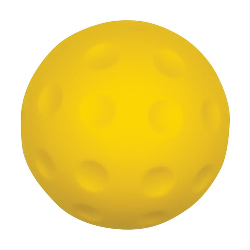 How can the pickle ball stress reliever be used in promotional events?